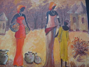 Exotisme africain de Marie-Thérèse Prédéry